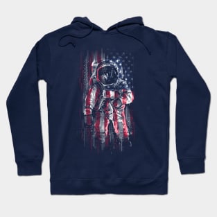 Astronaut Flag Hoodie